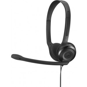 Sennheiser PC 3 CHAT Auscultadores Com fios Fita de cabeça Escritório Call center Preto