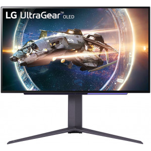 LG 27GR95QE-B monitor de ecrã 67,3 cm (26.5") 2560 x 1440 pixels Quad HD OLED Preto