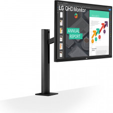 LG 27QN880P-B monitor de ecrã 68,6 cm (27") 2560 x 1440 pixels Quad HD Preto