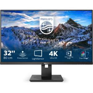 Philips B Line 328B1 00 LED display 80 cm (31.5") 3840 x 2160 pixels 4K Ultra HD Preto