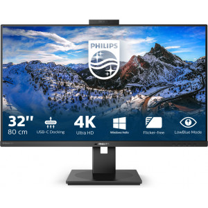 Philips P Line 329P1H 00 LED display 80 cm (31.5") 3840 x 2160 pixels 4K Ultra HD Preto