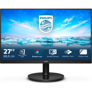 Philips V Line 272V8A 00 monitor de ecrã 68,6 cm (27") 1920 x 1080 pixels Full HD LCD Preto