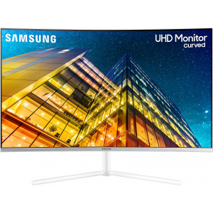 Samsung 590 UR591C monitor de ecrã 80 cm (31.5") 3840 x 2160 pixels 4K Ultra HD Branco