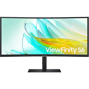 Samsung ViewFinity LS34C652UAUXEN monitor de ecrã 86,4 cm (34") 3440 x 1440 pixels 4K Ultra HD LED Preto