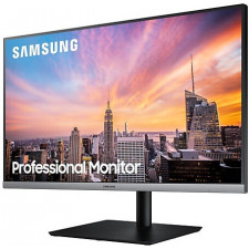 Samsung SR65 monitor de ecrã 68,6 cm (27") 1920 x 1080 pixels Full HD LCD Azul, Cinzento