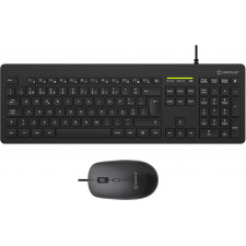 UNYKAch UK505444 teclado Rato incluído USB QWERTY Português Preto