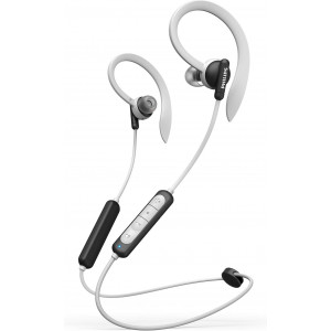 Philips TAA4205BK 00 auscultador Auscultadores Sem fios Gancho de orelha, Intra-auditivo Desportos USB Type-C Bluetooth Preto