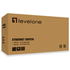 LevelOne GSW-2457 switch de rede Não-gerido Gigabit Ethernet (10 100 1000) Preto