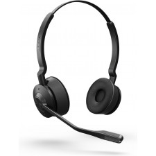 Jabra Engage 65 Stereo Auscultadores Sem fios Fita de cabeça Escritório Call center Bluetooth Preto