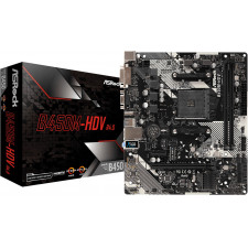 Asrock B450M-HDV R4.0 AMD B450 Socket AM4 micro ATX