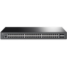 TP-Link TL-SG3452 switch de rede Gerido L2 L3 Gigabit Ethernet (10 100 1000) 1U Preto