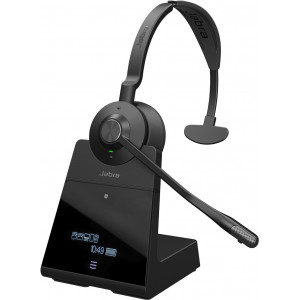 Jabra Engage 75 Mono Auscultadores Sem fios Fita de cabeça Escritório Call center Bluetooth Preto