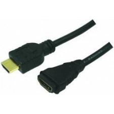 LogiLink HDMI HDMI, 3.0m cabo HDMI 3 m HDMI Type A (Standard) Preto
