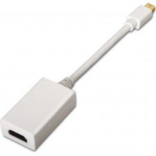 AISENS A125-0138 adaptador de cabo de vídeo 0,15 m Mini DisplayPort HDMI Branco