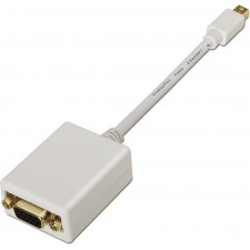 AISENS A125-0136 adaptador de cabo de vídeo 0,15 m Mini DisplayPort VGA Branco