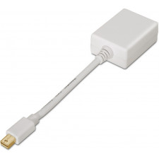 AISENS A125-0136 adaptador de cabo de vídeo 0,15 m Mini DisplayPort VGA Branco