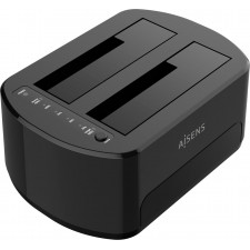 AISENS ASDS-D03B Docking Station para Discos Rígidos USB 3.2 Gen 1 (3.1 Gen 1) Type-B Preto