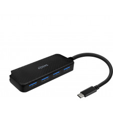 AISENS A109-0715 hub de interface USB 3.2 Gen 1 (3.1 Gen 1) Type-C 5000 Mbit s Preto