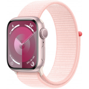 Apple Watch Series 9 41 mm Digital 352 x 430 pixels Ecrã táctil Rosa Wi-Fi GPS