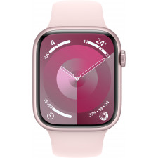 Apple Watch Series 9 45 mm Digital 396 x 484 pixels Ecrã táctil Rosa Wi-Fi GPS
