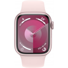 Apple Watch Series 9 41 mm Digital 352 x 430 pixels Ecrã táctil 4G Rosa Wi-Fi GPS