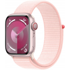 Apple Watch Series 9 41 mm Digital 352 x 430 pixels Ecrã táctil 4G Rosa Wi-Fi GPS