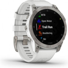 Garmin epix Gen 2 3,3 cm (1.3") AMOLED 45 mm Digital 416 x 416 pixels Ecrã táctil Branco Wi-Fi GPS