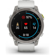 Garmin epix Gen 2 3,3 cm (1.3") AMOLED 45 mm Digital 416 x 416 pixels Ecrã táctil Branco Wi-Fi GPS