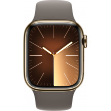 Apple Watch Series 9 41 mm Digital 352 x 430 pixels Ecrã táctil 4G Dourado Wi-Fi GPS