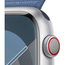 Apple Watch Series 9 45 mm Digital 396 x 484 pixels Ecrã táctil 4G Prateado Wi-Fi GPS