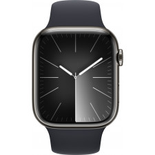 Apple Watch Series 9 45 mm Digital 396 x 484 pixels Ecrã táctil 4G Grafite Wi-Fi GPS
