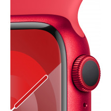 Apple Watch Series 9 41 mm Digital 352 x 430 pixels Ecrã táctil Vermelho Wi-Fi GPS