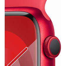 Apple Watch Series 9 45 mm Digital 396 x 484 pixels Ecrã táctil Vermelho Wi-Fi GPS
