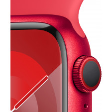 Apple Watch Series 9 41 mm Digital 352 x 430 pixels Ecrã táctil 4G Vermelho Wi-Fi GPS