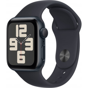 Apple Watch SE OLED 40 mm Digital 324 x 394 pixels Ecrã táctil Preto Wi-Fi GPS