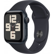 Apple Watch SE OLED 40 mm Digital 324 x 394 pixels Ecrã táctil Preto Wi-Fi GPS