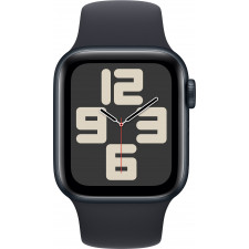 Apple Watch SE OLED 40 mm Digital 324 x 394 pixels Ecrã táctil Preto Wi-Fi GPS