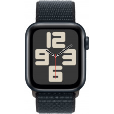 Apple Watch SE OLED 40 mm Digital 324 x 394 pixels Ecrã táctil Preto Wi-Fi GPS