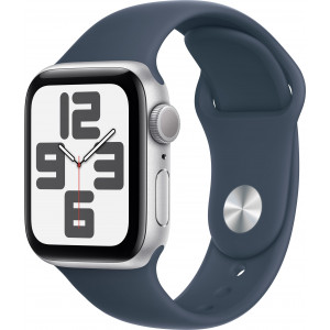 Apple Watch SE OLED 40 mm Digital 324 x 394 pixels Ecrã táctil Prateado Wi-Fi GPS