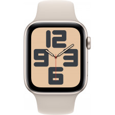 Apple Watch SE OLED 44 mm Digital 368 x 448 pixels Ecrã táctil Bege Wi-Fi GPS