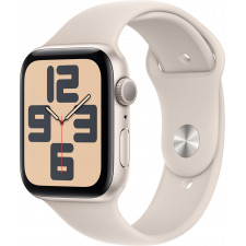 Apple Watch SE OLED 44 mm Digital 368 x 448 pixels Ecrã táctil Bege Wi-Fi GPS