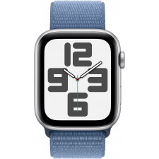 Apple Watch SE OLED 44 mm Digital 368 x 448 pixels Ecrã táctil Prateado Wi-Fi GPS
