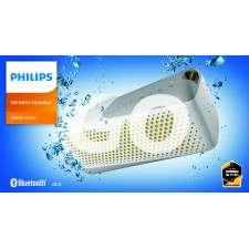 Philips Wireless speaker Coluna portátil mono Branco 10 W