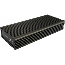 LC-Power LC-M2-C-NVME-2X2 Caixa para Discos Rígidos Compartimento SSD Preto M.2