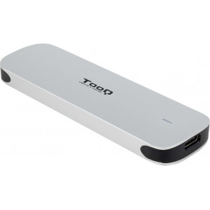 TooQ TQE-2202S Caixa para Discos Rígidos Compartimento SSD Prateado M.2