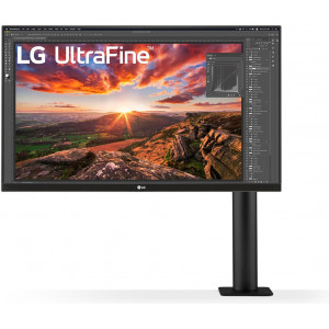 LG UltraFine Ergo LED display 68,6 cm (27") 3840 x 2160 pixels 4K Ultra HD Preto