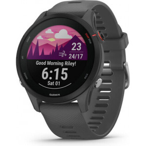 Garmin Forerunner 255 3,3 cm (1.3") MIP 46 mm Digital 260 x 260 pixels Ecrã táctil Cinzento Wi-Fi GPS