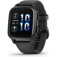 Garmin Venu Sq 2 Music 3,56 cm (1.4") AMOLED 40 mm Digital Ecrã táctil Preto GPS