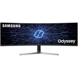 Samsung Odyssey RG90S monitor de ecrã 124 cm (48.8") 5120 x 1440 pixels 4K Ultra HD LCD Preto