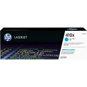 HP Toner LaserJet original 410X ciano de elevado rendimento